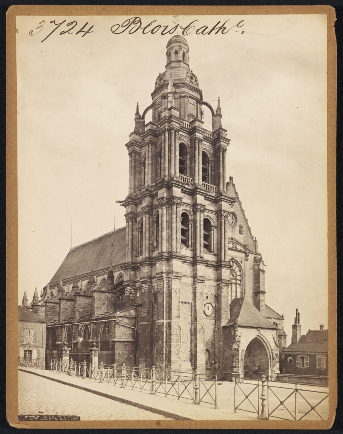 Vintage View of Blois Cathedral