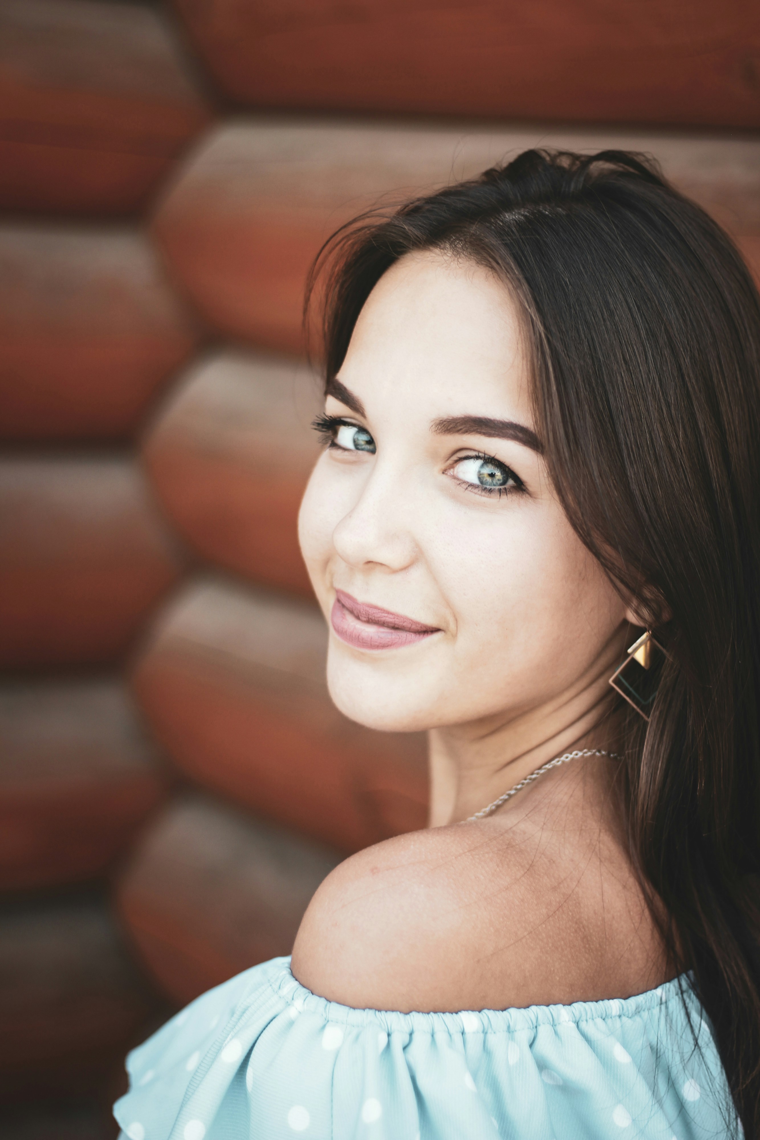 Portrait of Smiling Young Woman