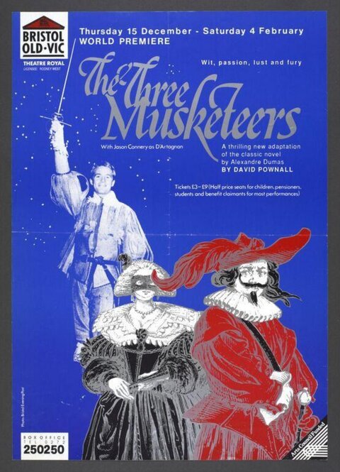The Three Musketeers Theatre Poster