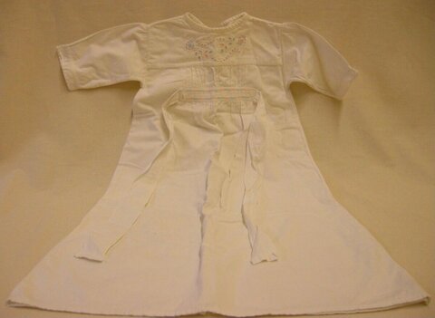 White Embroidered Baby Dress