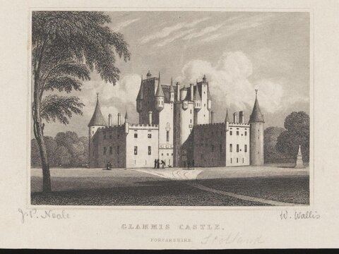 Glamis Castle, Forfarshire Scotland