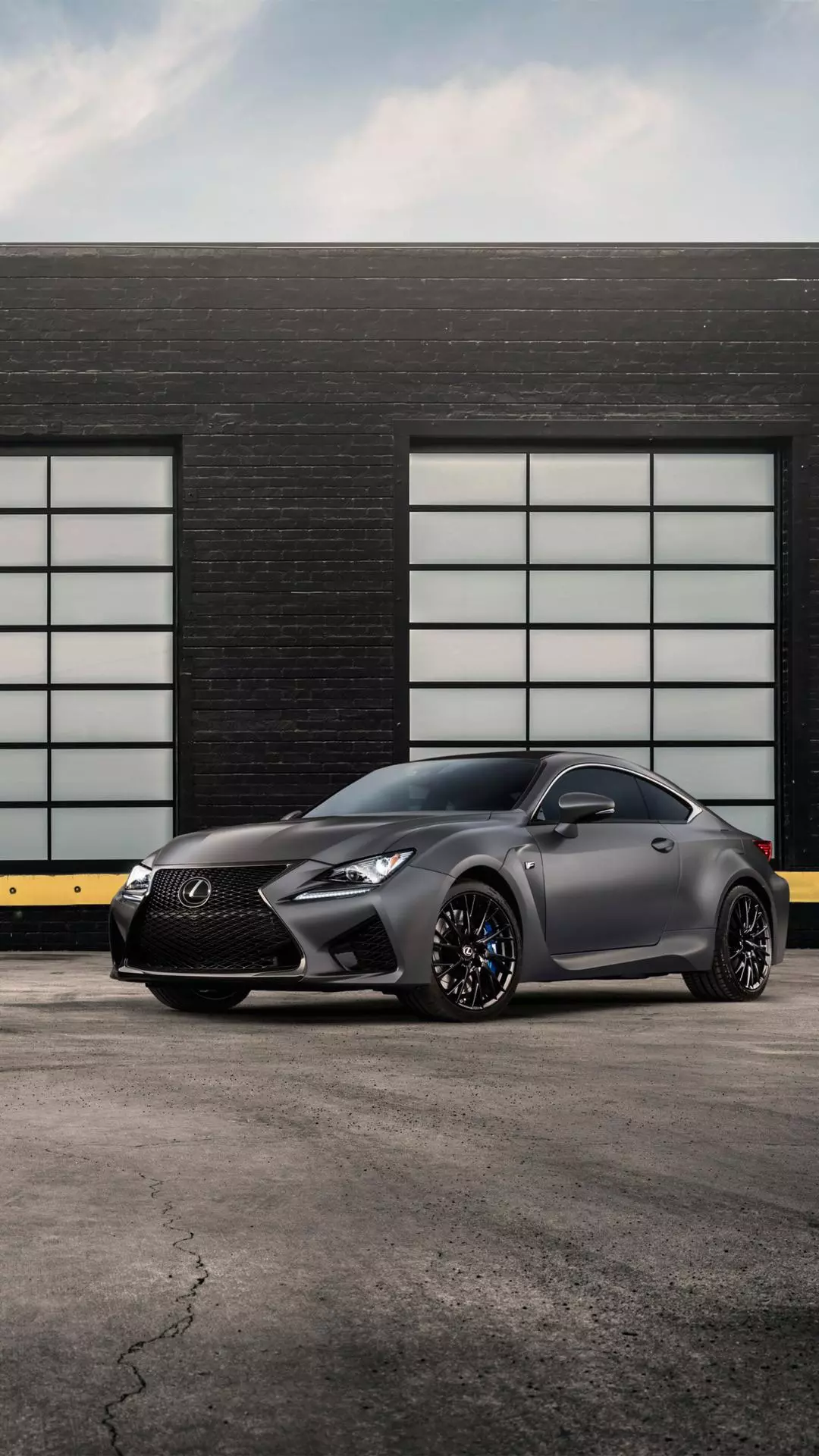 Matte Gray Lexus Sports Coupe