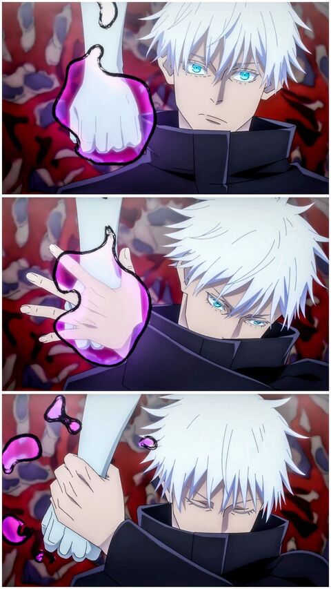 Gojo Satoru Hand Grab Meme