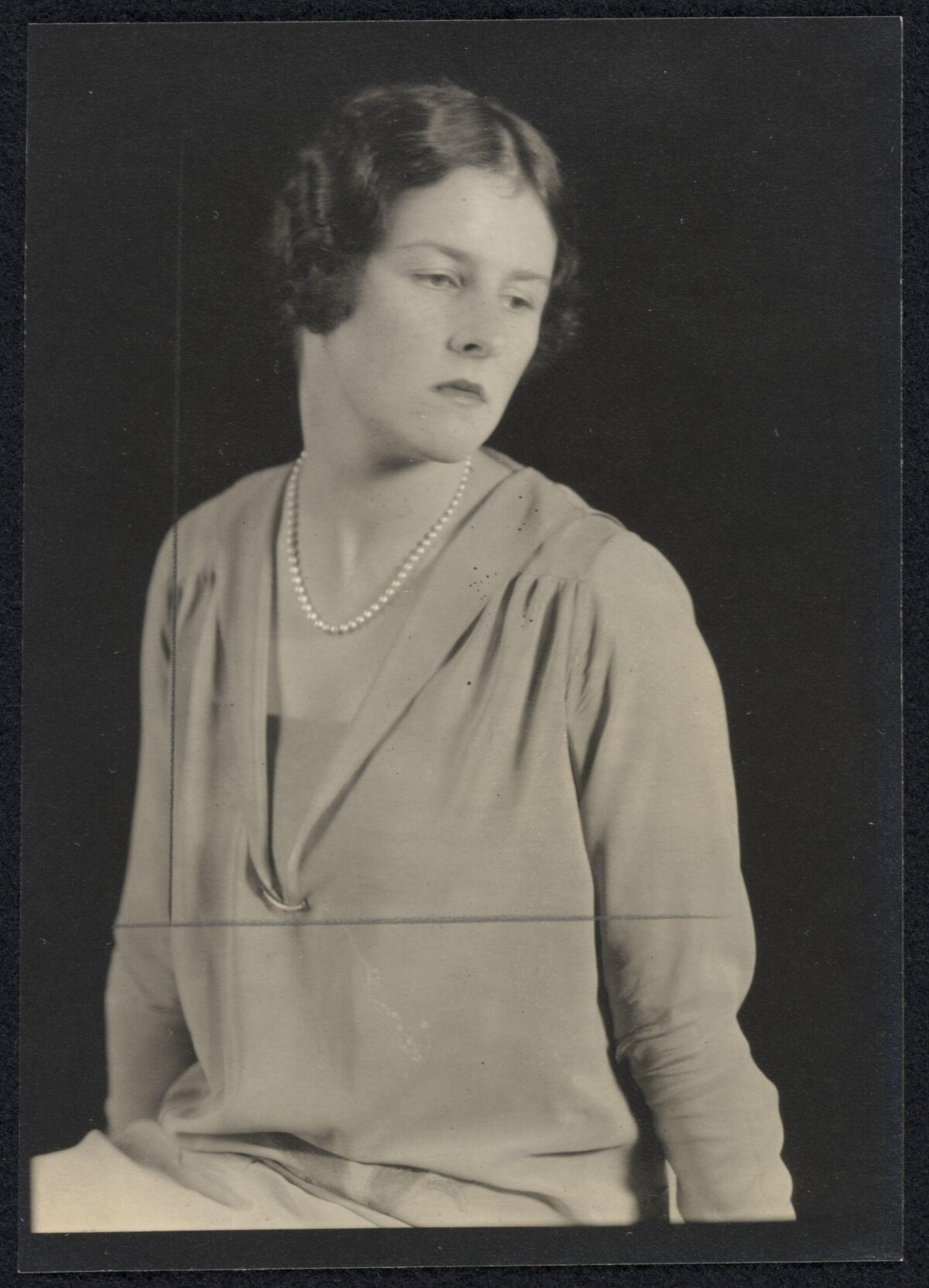 Studio Portrait of a 1930s Woman