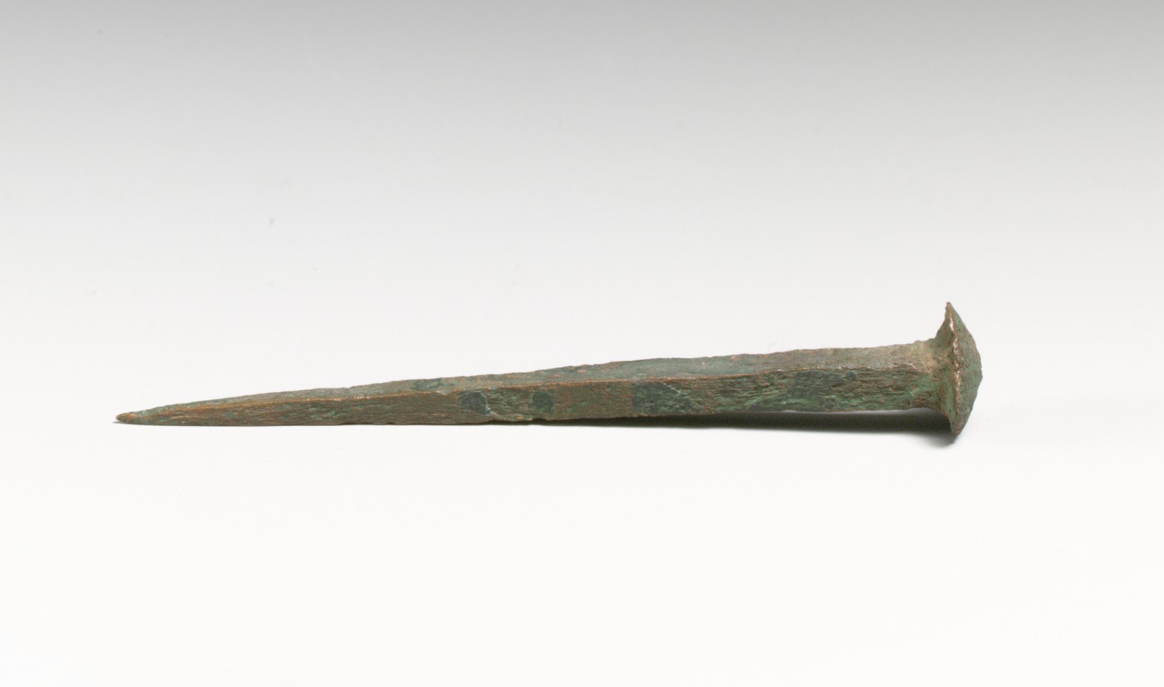 Ancient Corroded Bronze Nail