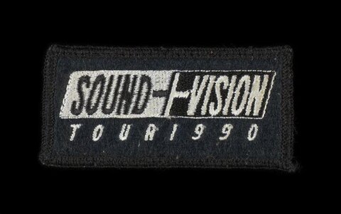 1990 Sound Vision Tour Embroidered Patch