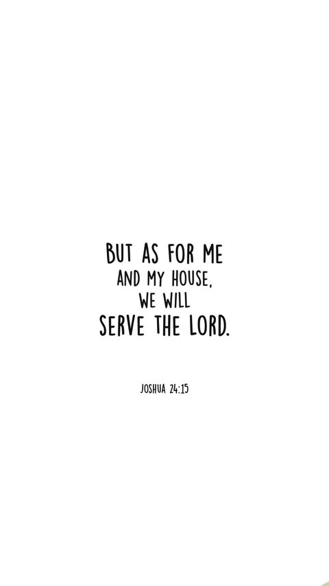 Joshua 24:15 Bible Verse Quote