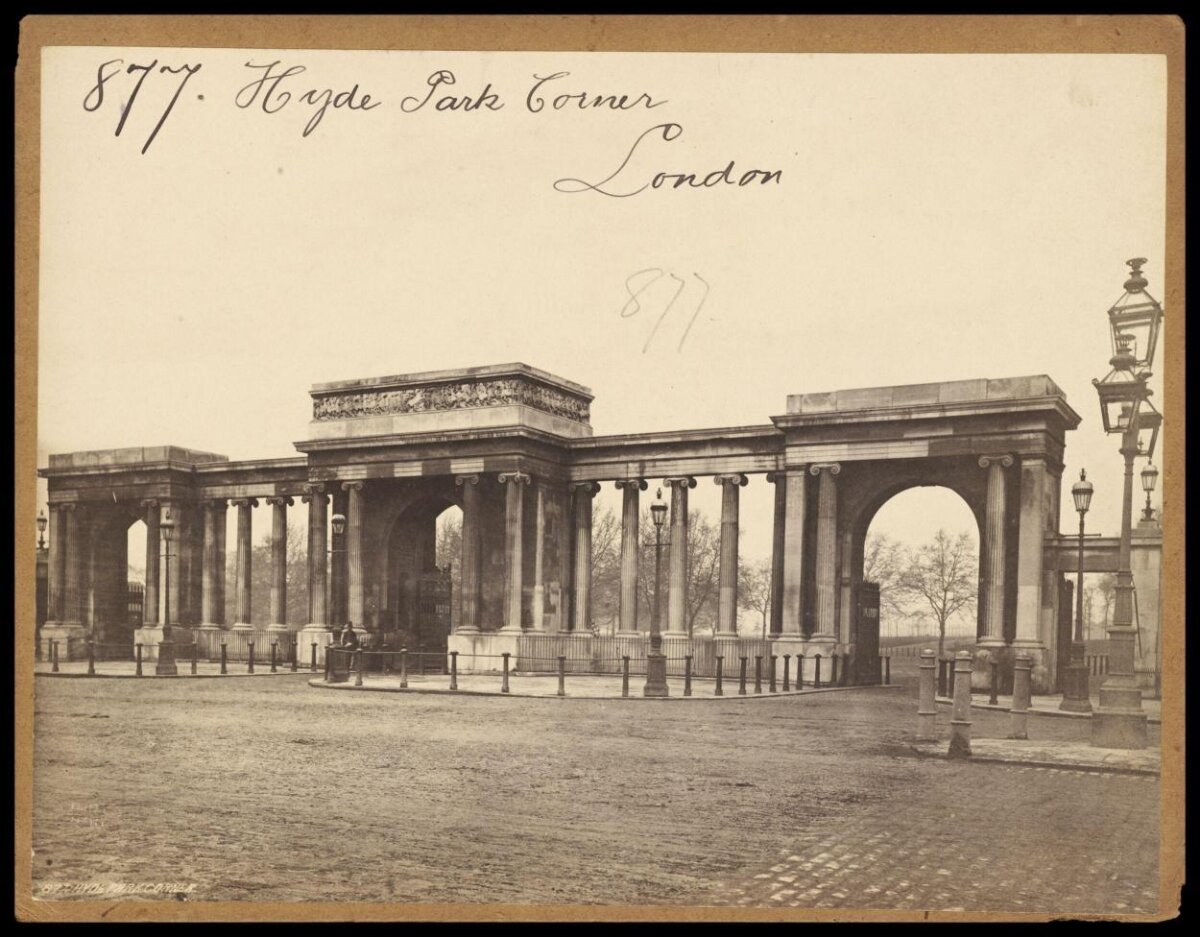Old Hyde Park Corner London