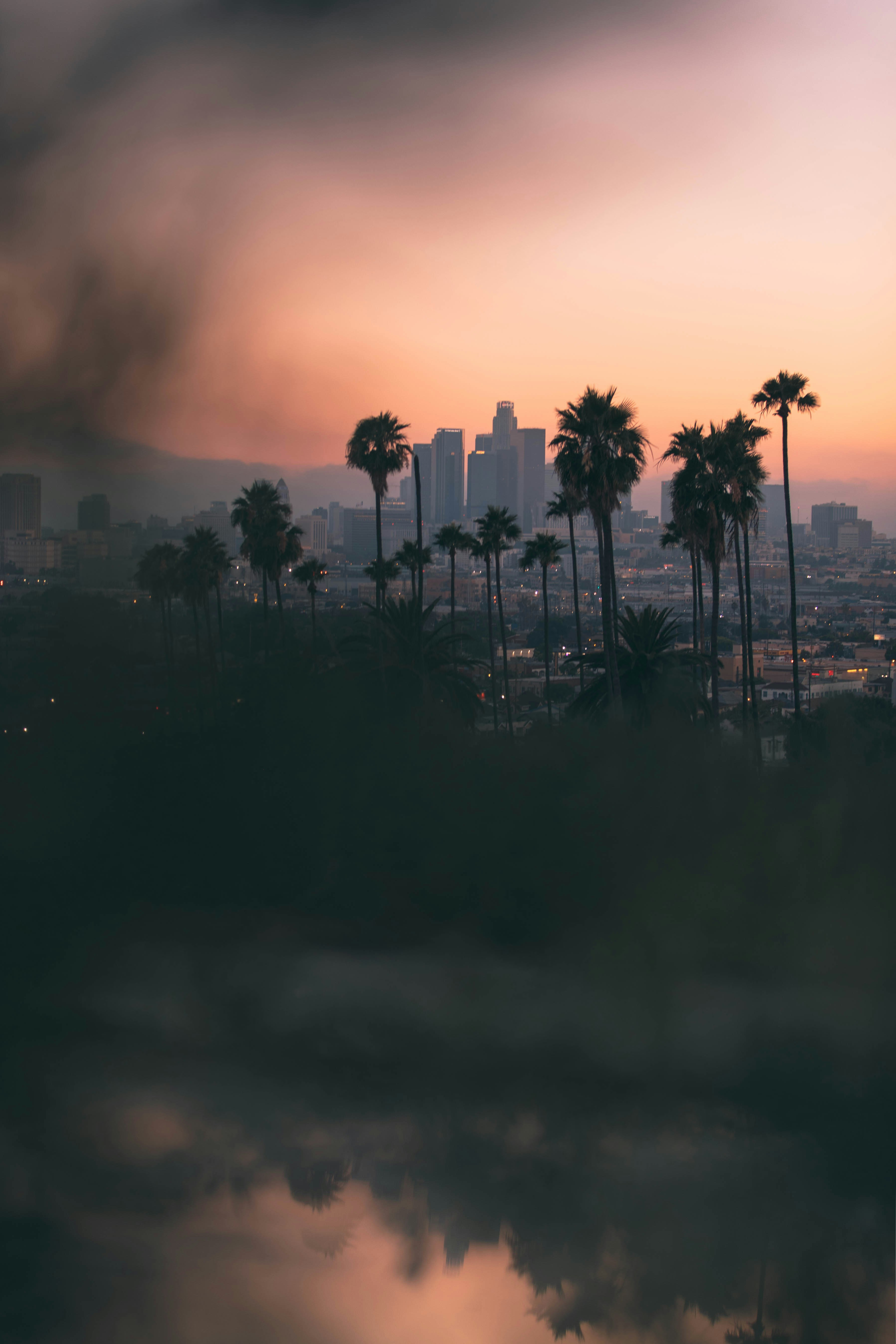 Los Angeles Skyline at Dusk