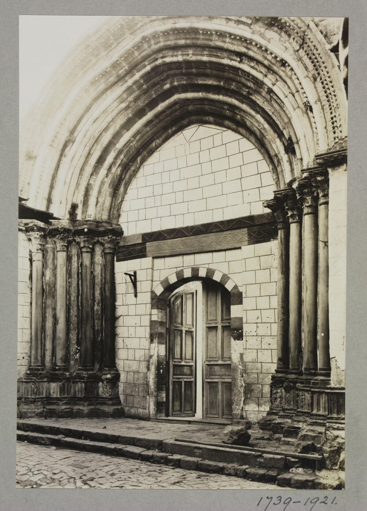 Historic Stone Arched Entrance