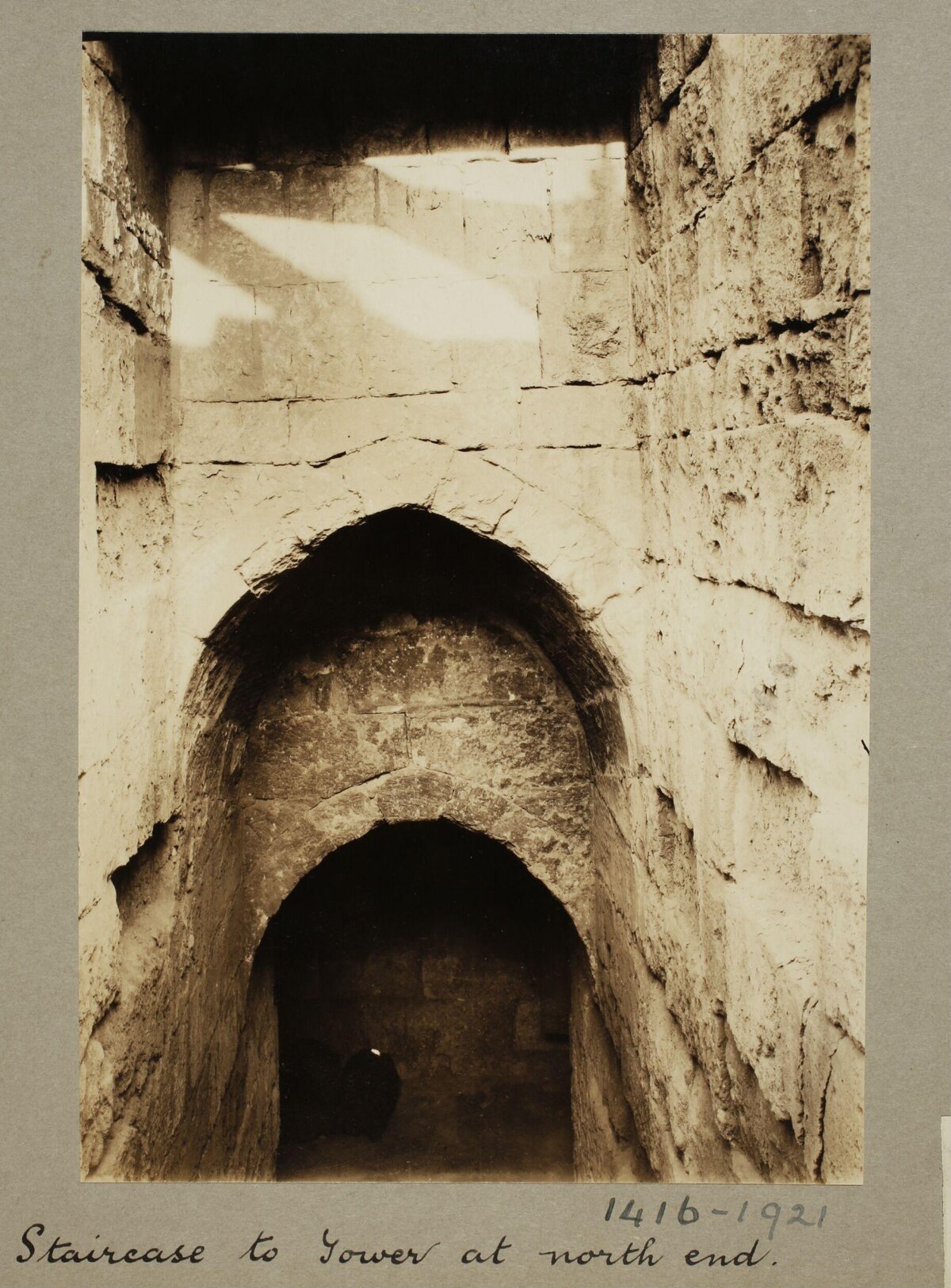 Staircase to North End Tower