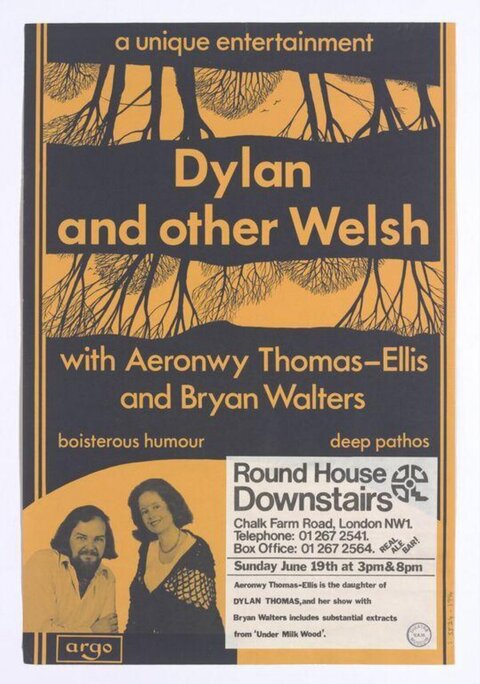 Dylan and other Welsh Show Poster