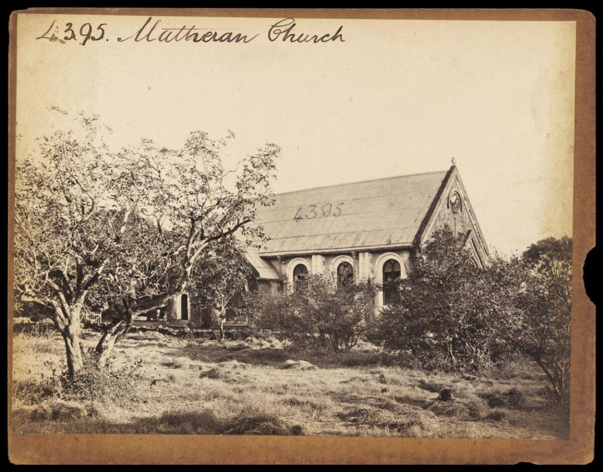 Vintage Photo of Lutheran Church — Architecture Encyclopedia