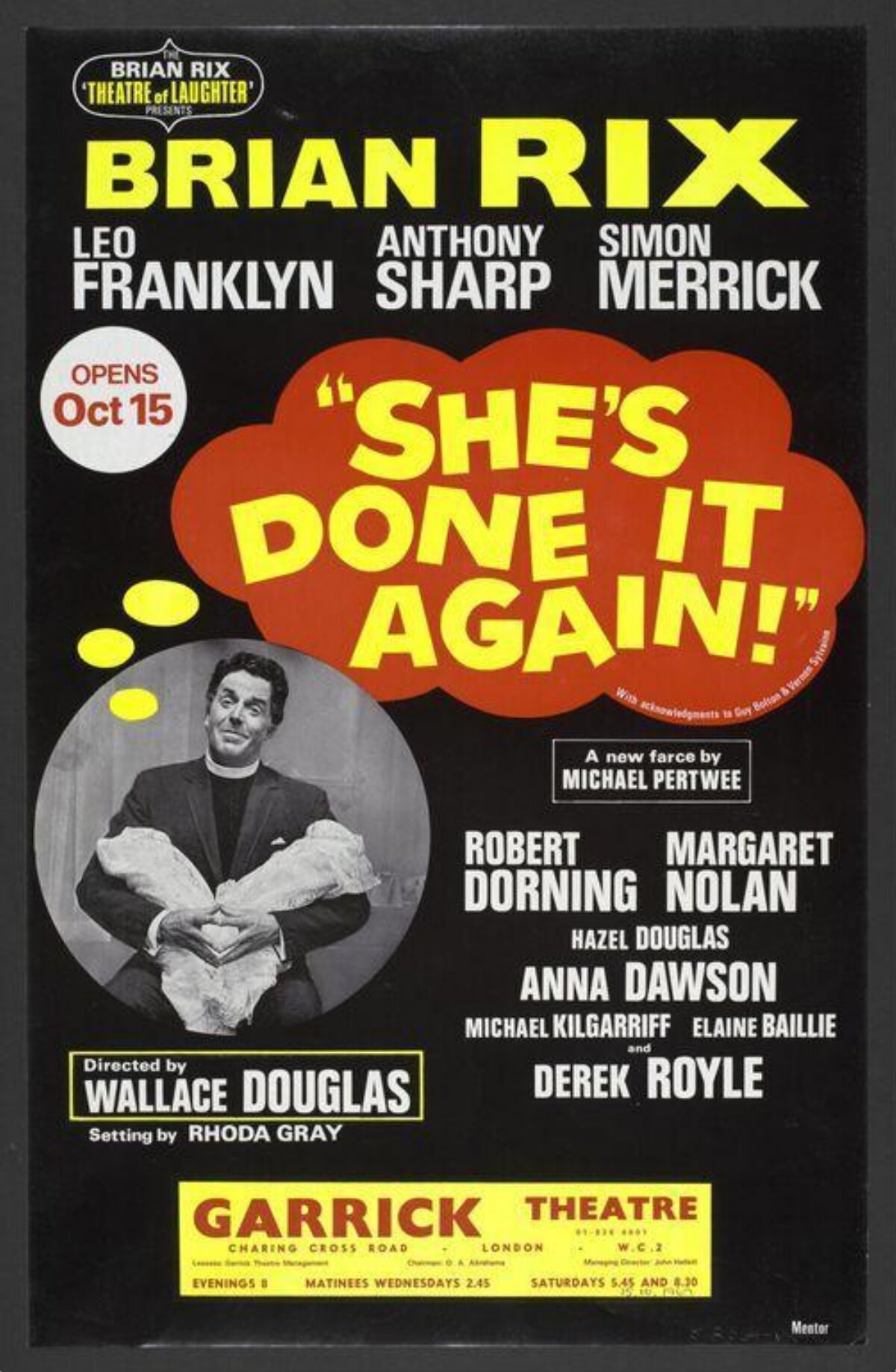 She's Done It Again Theatre Poster