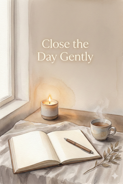 Close the Day Gently Cozy Corner