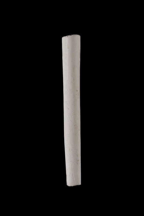 White Chalk On Black Background