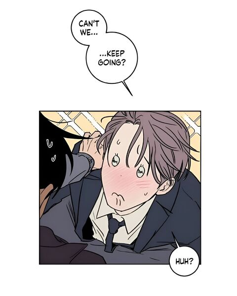 Flustered Man Asks to Keep Going
