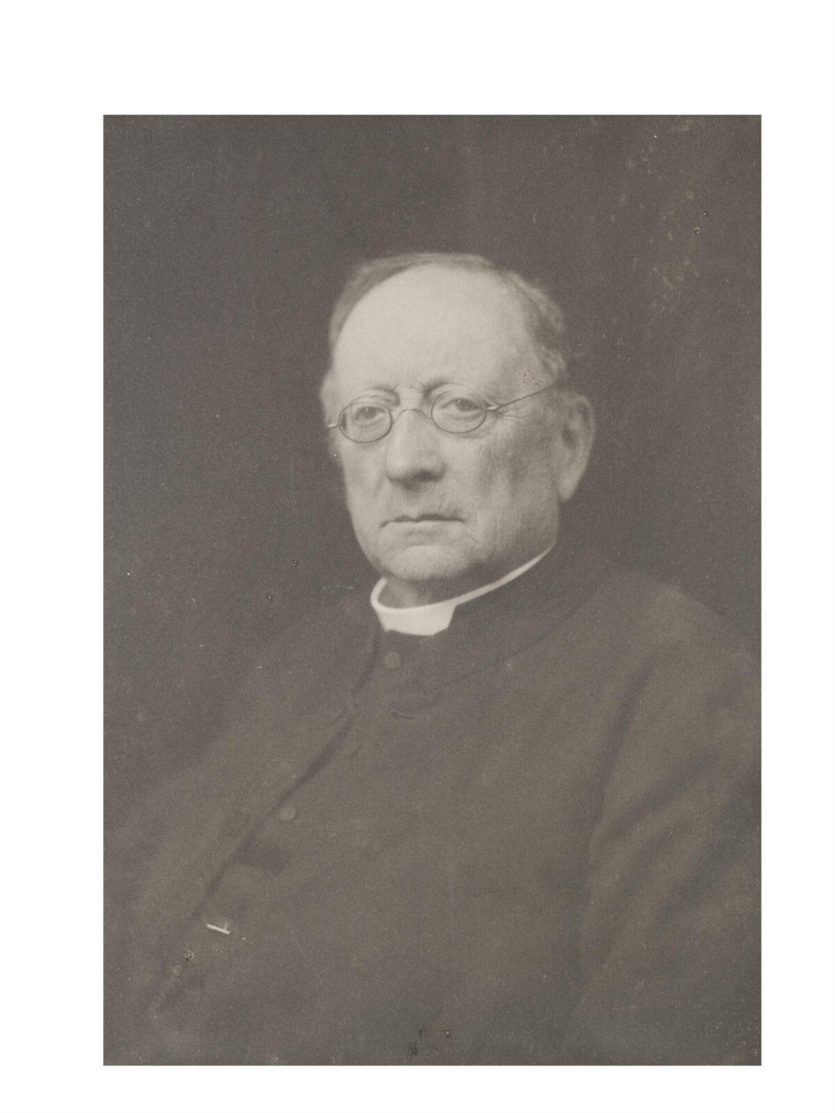 Vintage Portrait of a Clergyman
