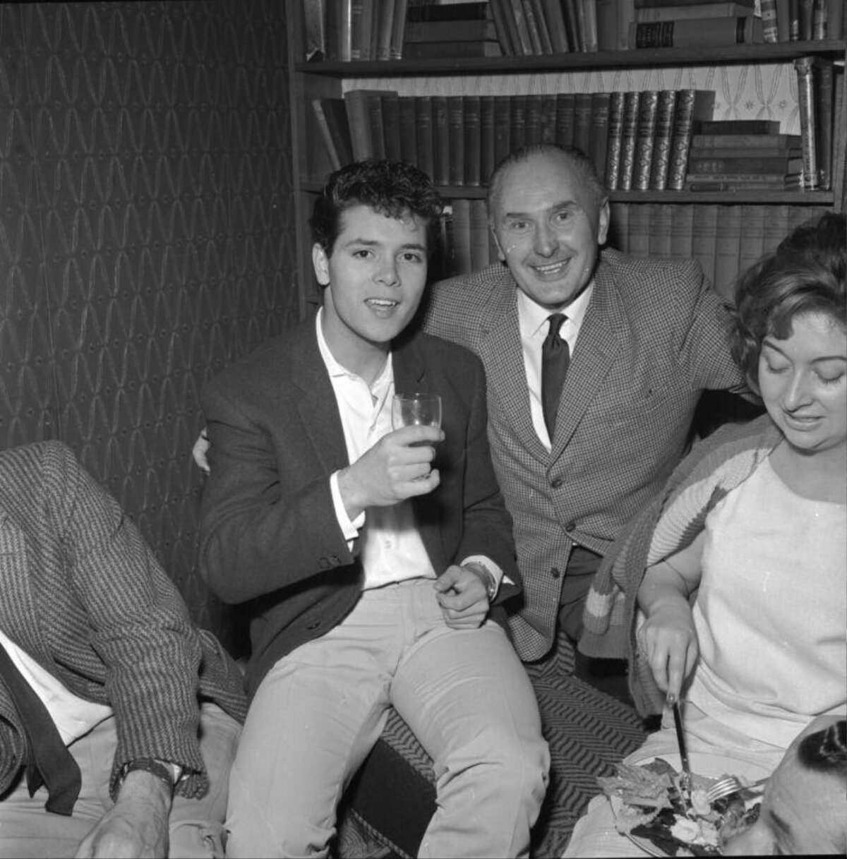 Vintage Indoor Social Gathering