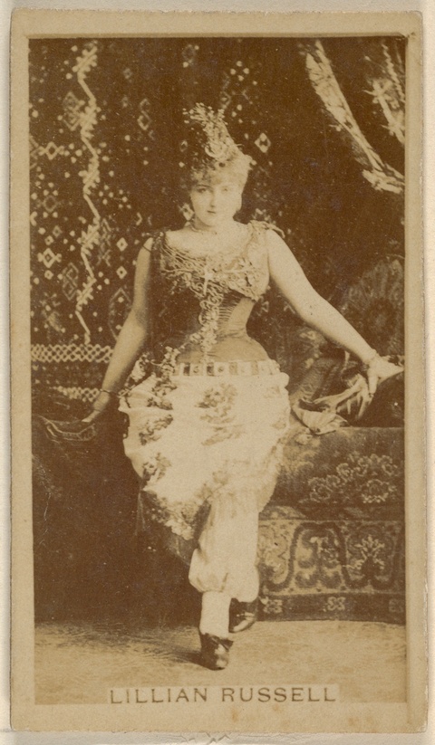 Vintage Portrait of Lillian Russell