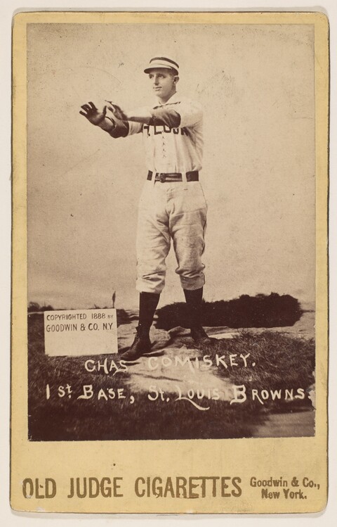 1888 Charles Comiskey Baseball Card