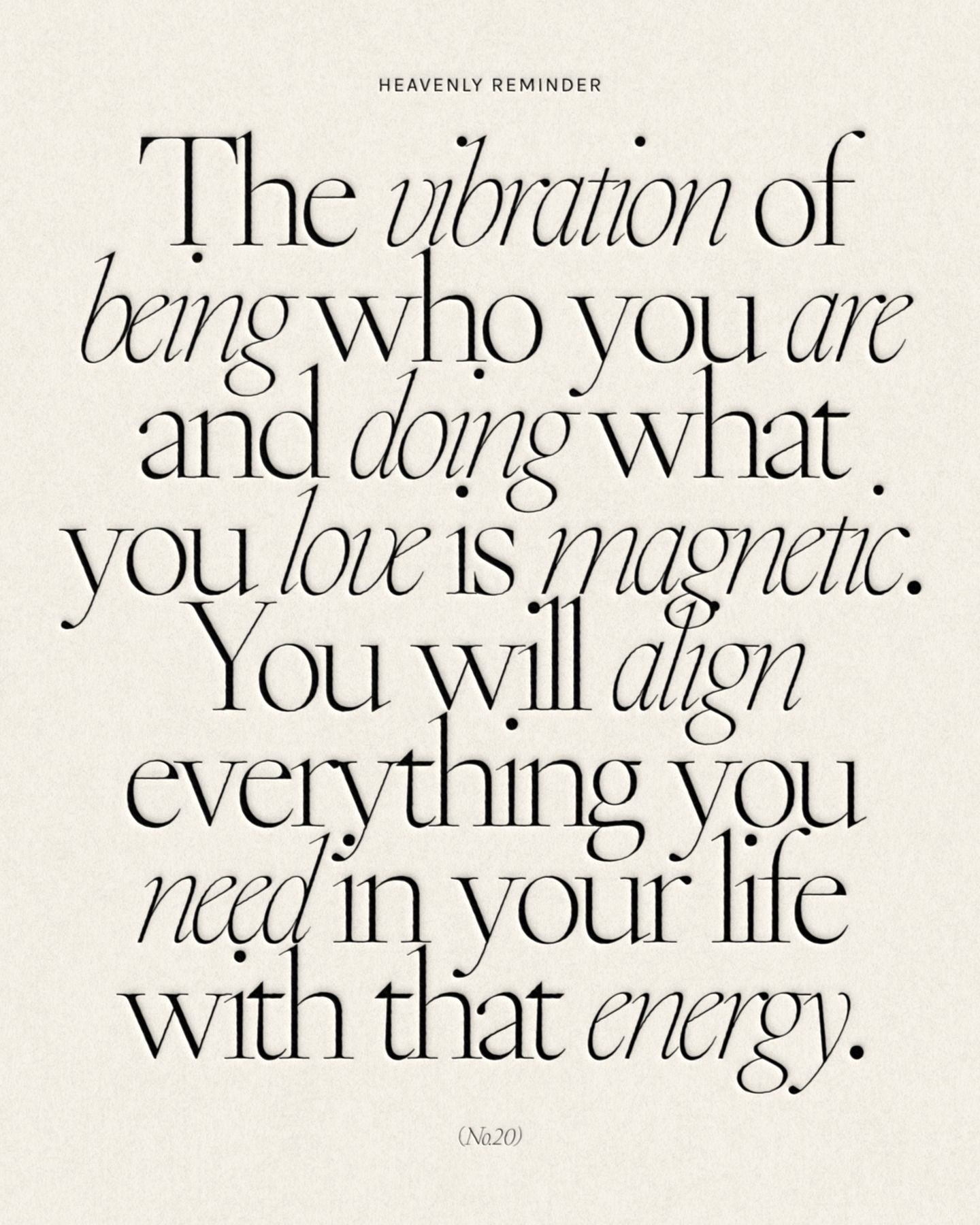 Heavenly Reminder Inspirational Quote