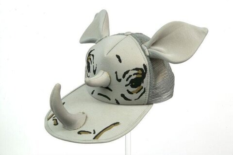 Elephant Shaped Novelty Baseball Cap