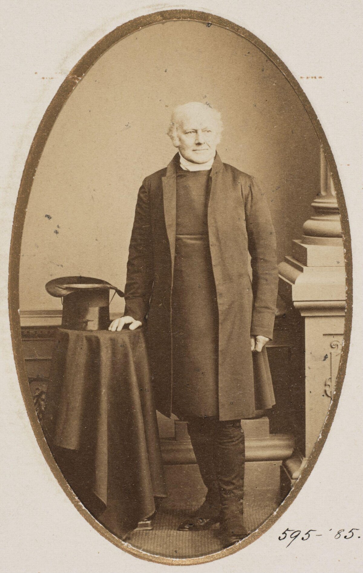 19th Century Clergyman Studio Portrait