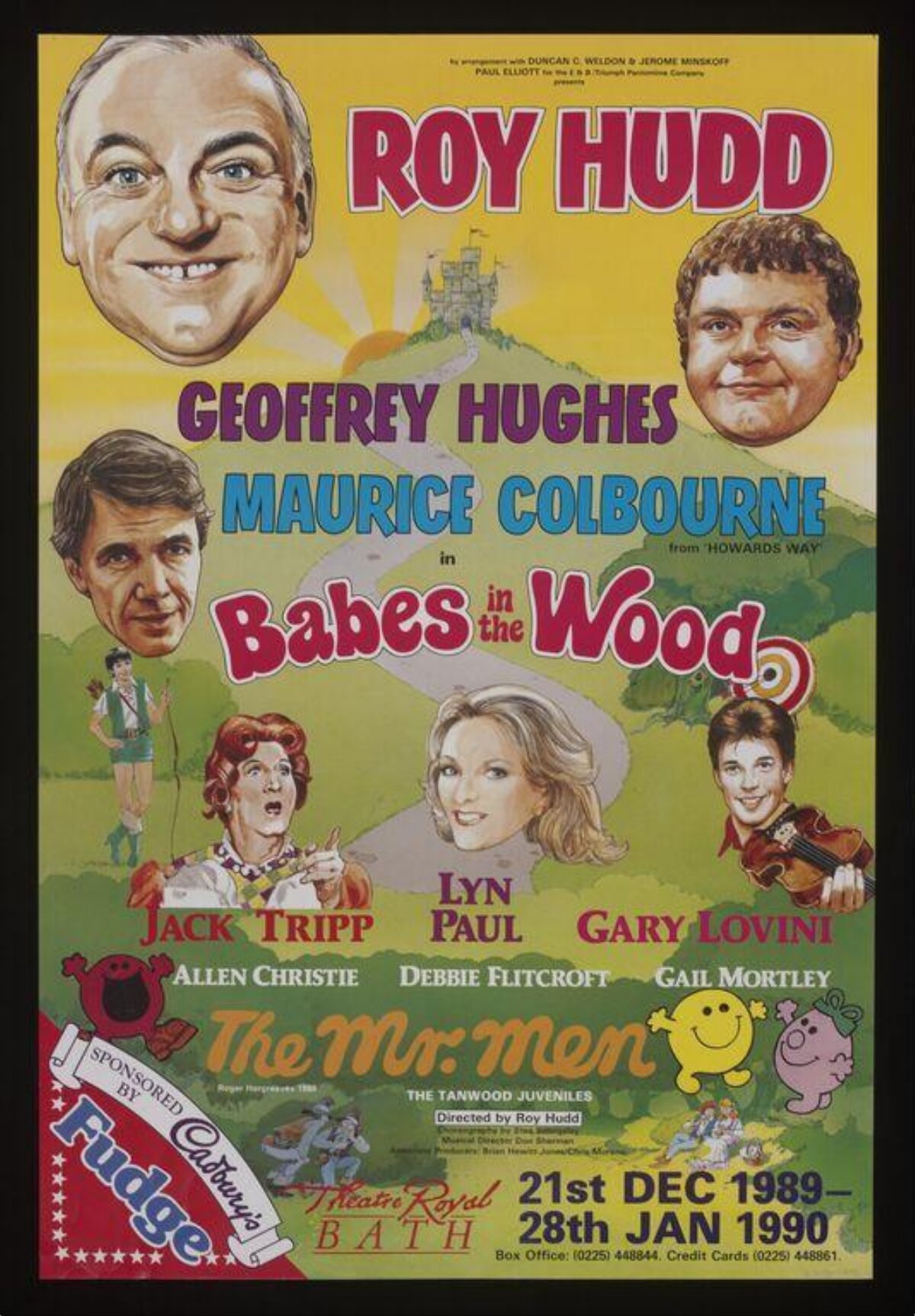 1989 Babes in the Wood Theatre Poster