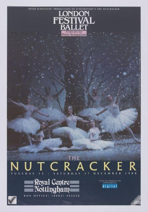 1988 The Nutcracker Ballet Poster