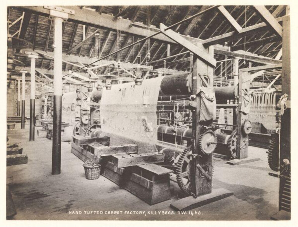 Killybegs Hand Tufted Carpet Factory