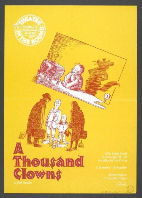 A Thousand Clowns Theatre Poster