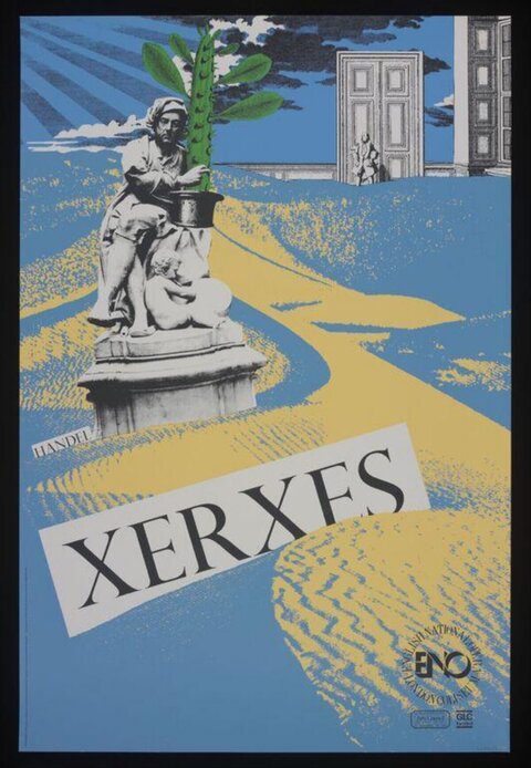 Xerxes Opera Performance Poster