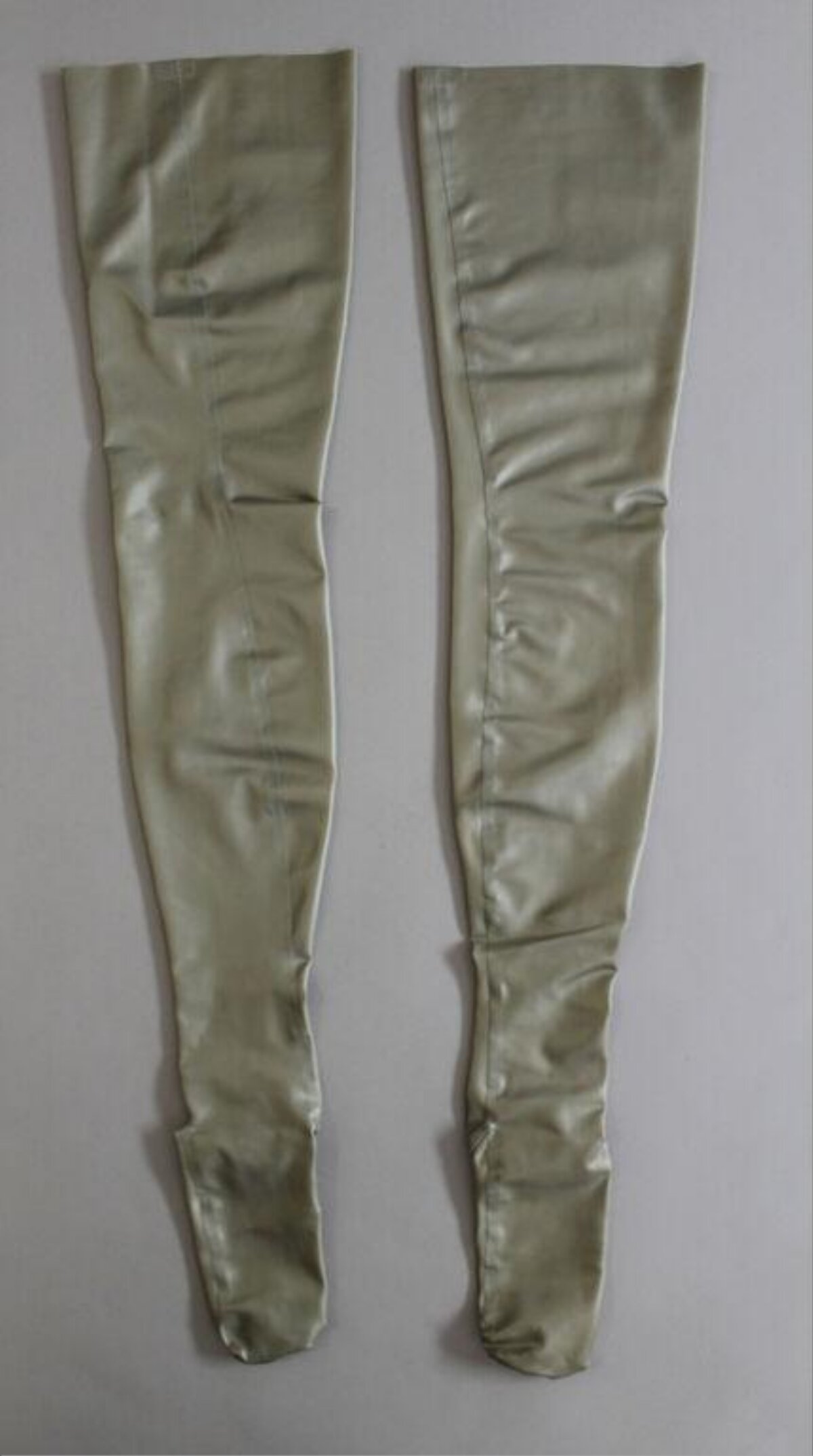 A Pair of Light Green Long Stockings
