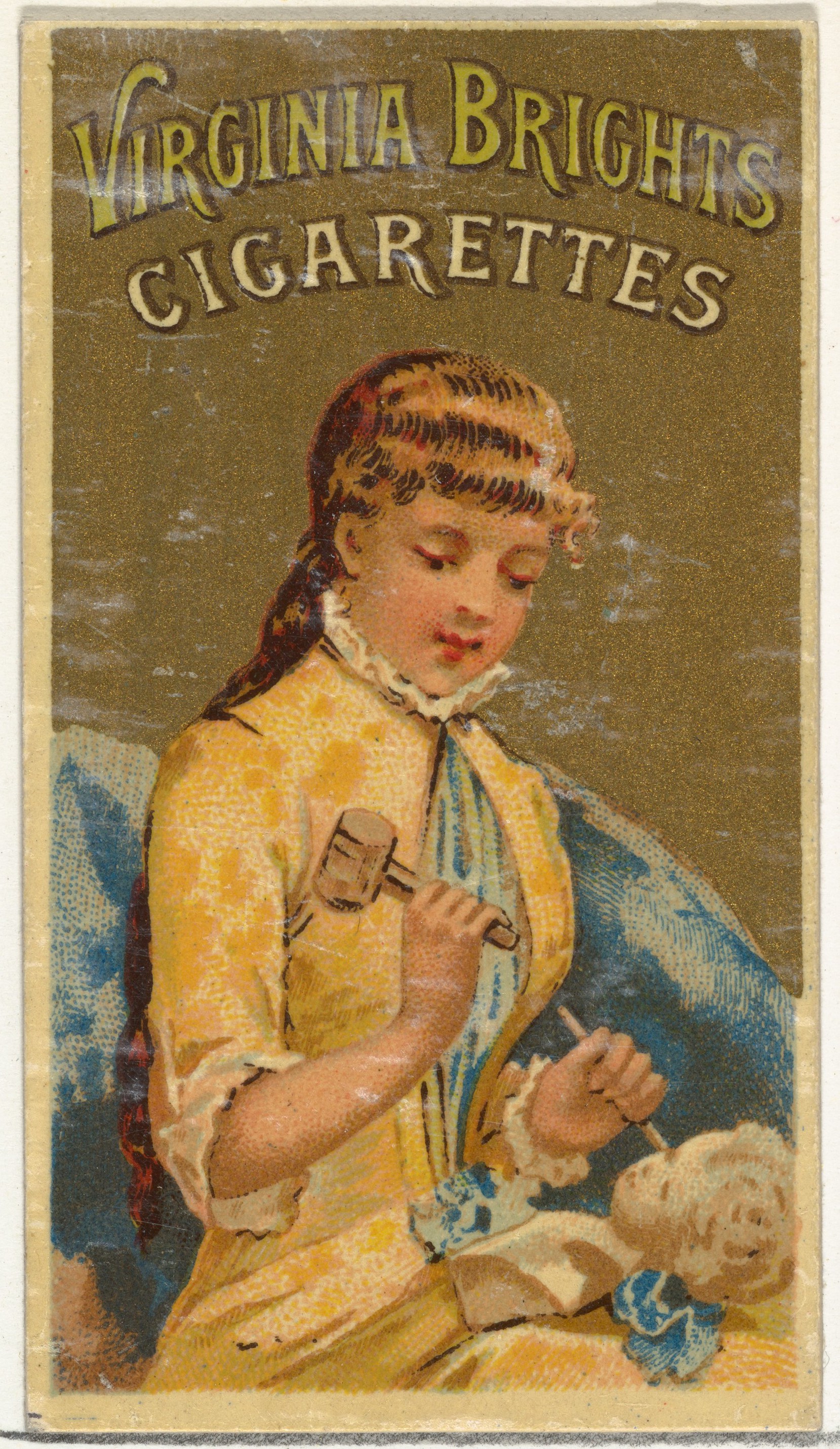 Virginia Brights Cigarettes Vintage Ad
