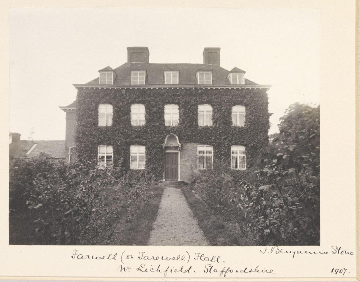 Farewell Hall 1907 Exterior View