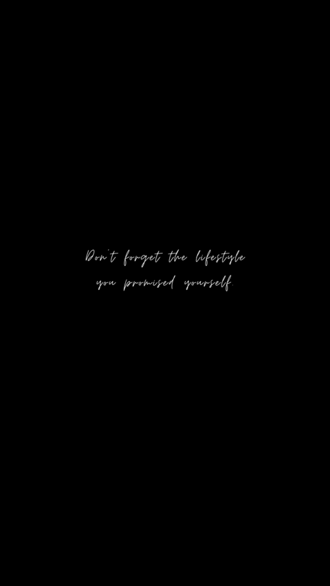 Motivational Lifestyle Promise Quote