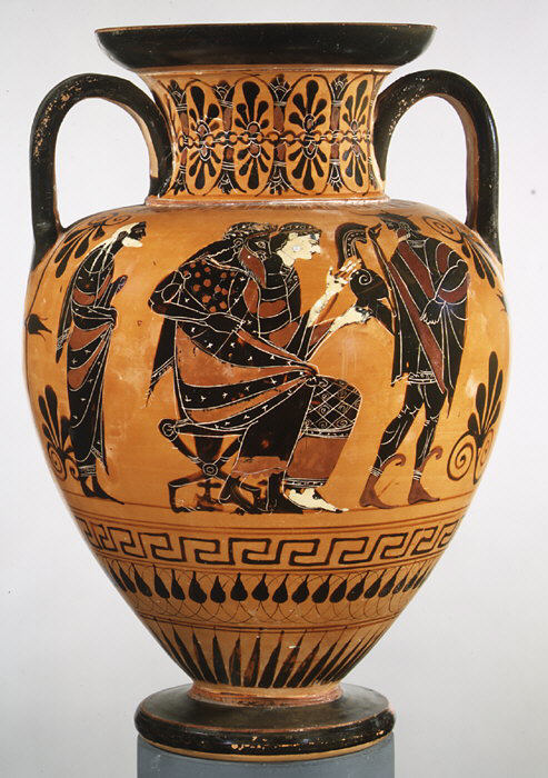 Ancient Greek Black-figure Amphora