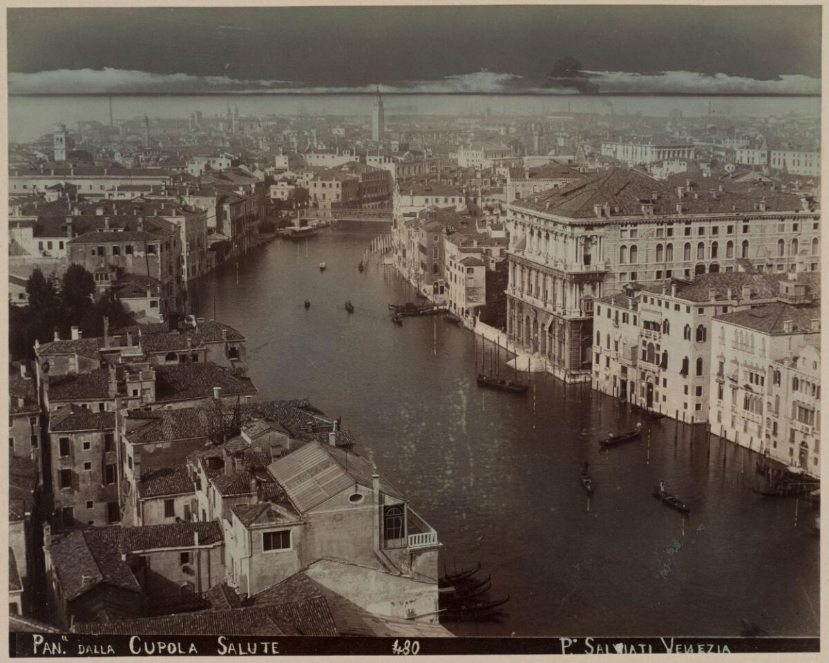 Vintage Venice Grand Canal View