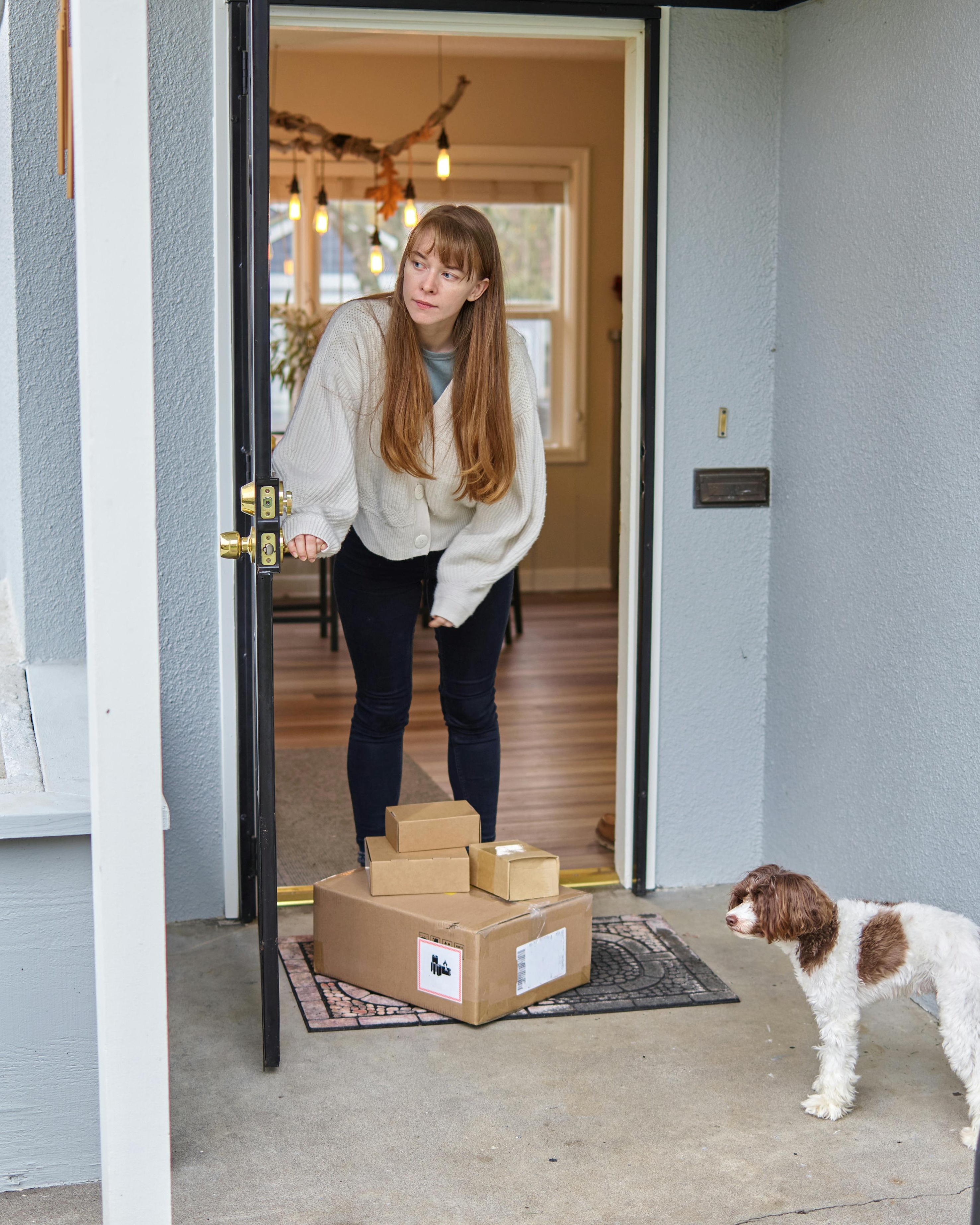 Packages Delivered to Home Front Door