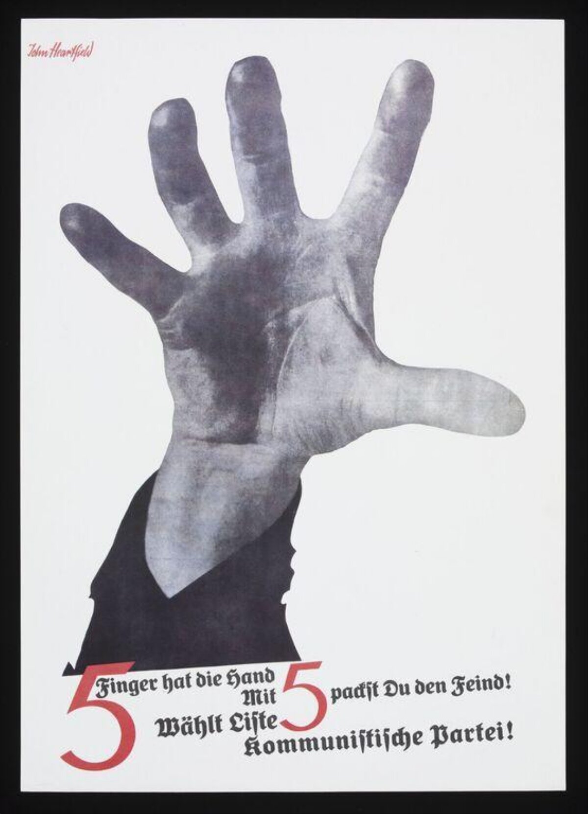 German Communist Party Election Poster