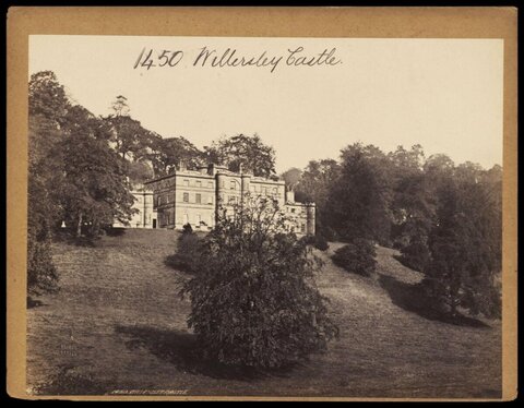Willersley Castle Hillside View
