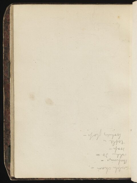 Blank Page of Old Notebook