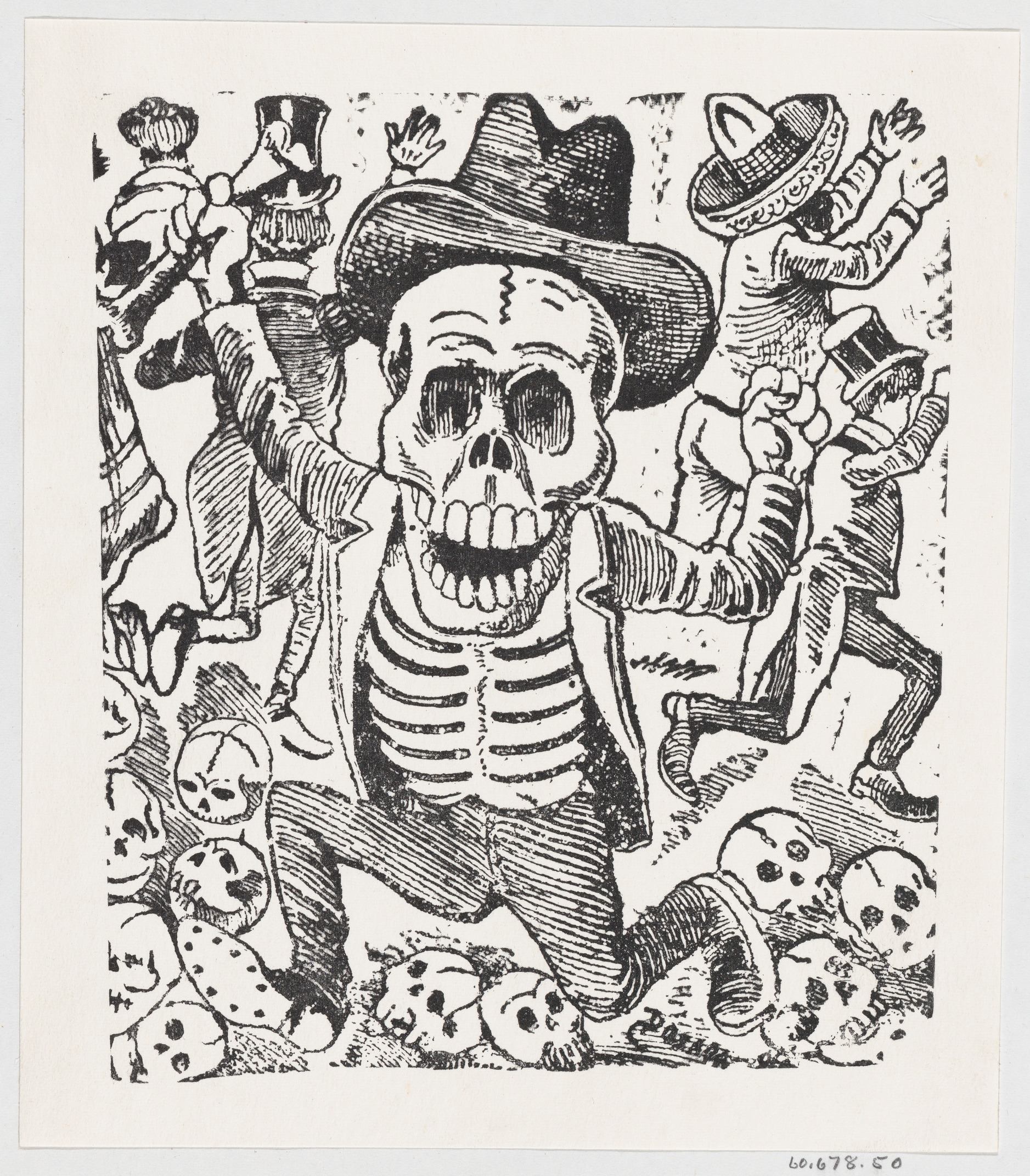 Dancing Skeleton Calavera