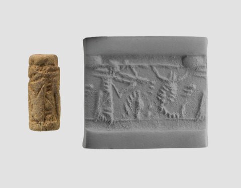 Ancient Cylinder Seal and Impression