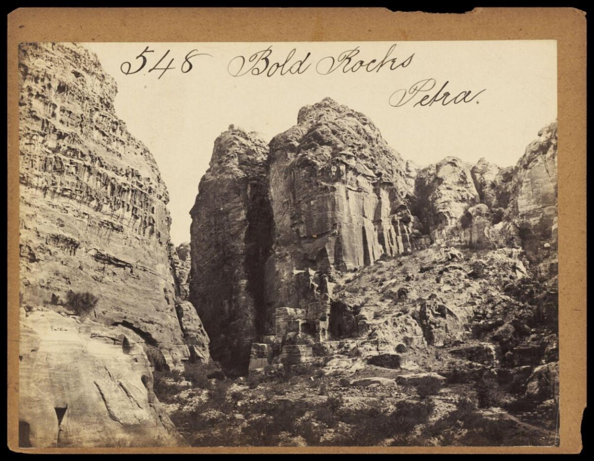 Bold Rocks at Petra