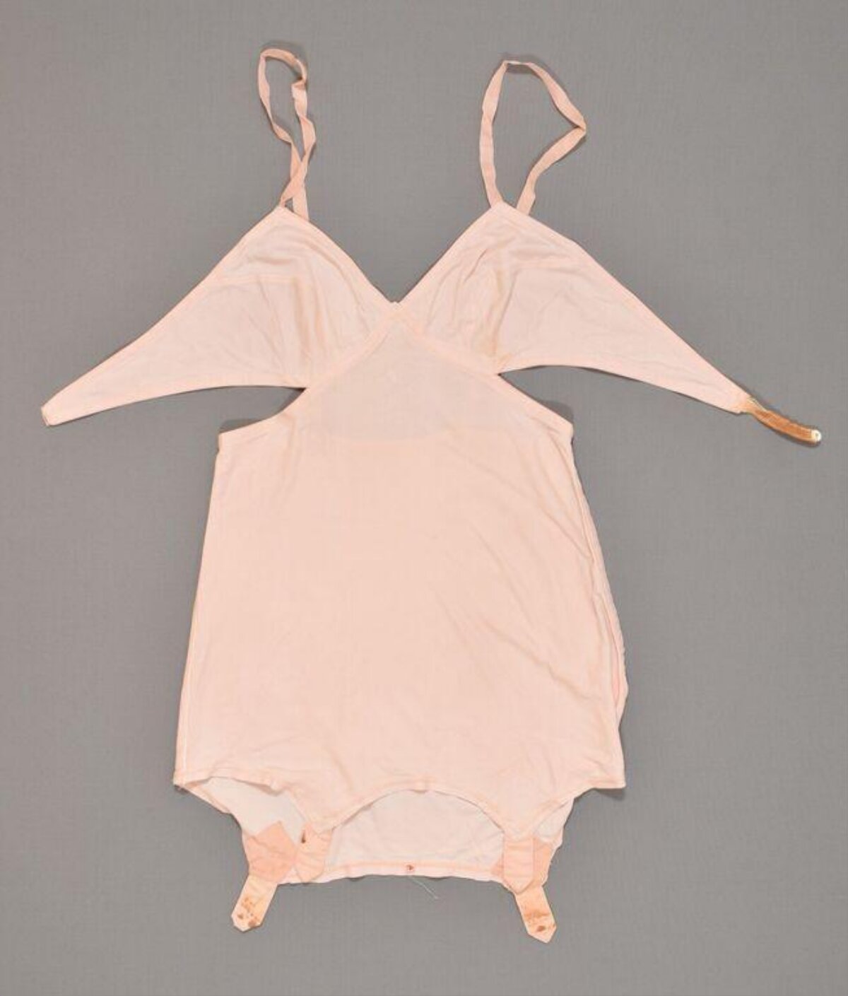 Light Pink Strappy Bodysuit Lingerie