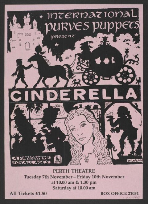 Cinderella Puppet Show Poster