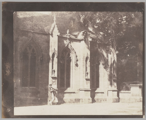 Vintage Gothic Chapel Exterior View