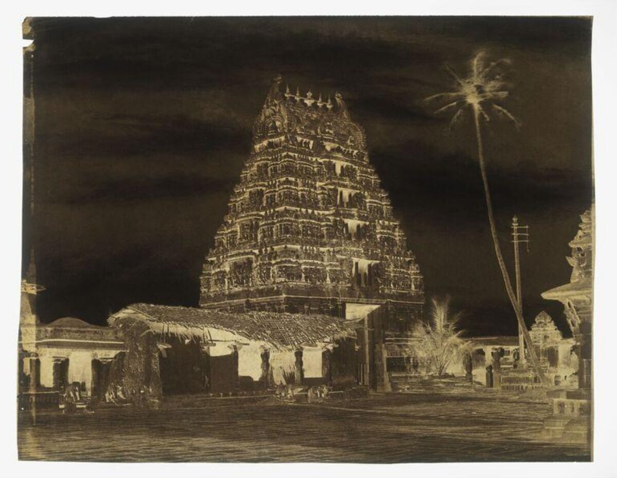 Ancient Indian Temple View